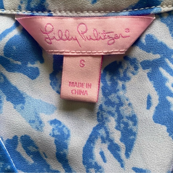 Lilly Pulitzer Gramercy Top On a Roll - Picture 6 of 7